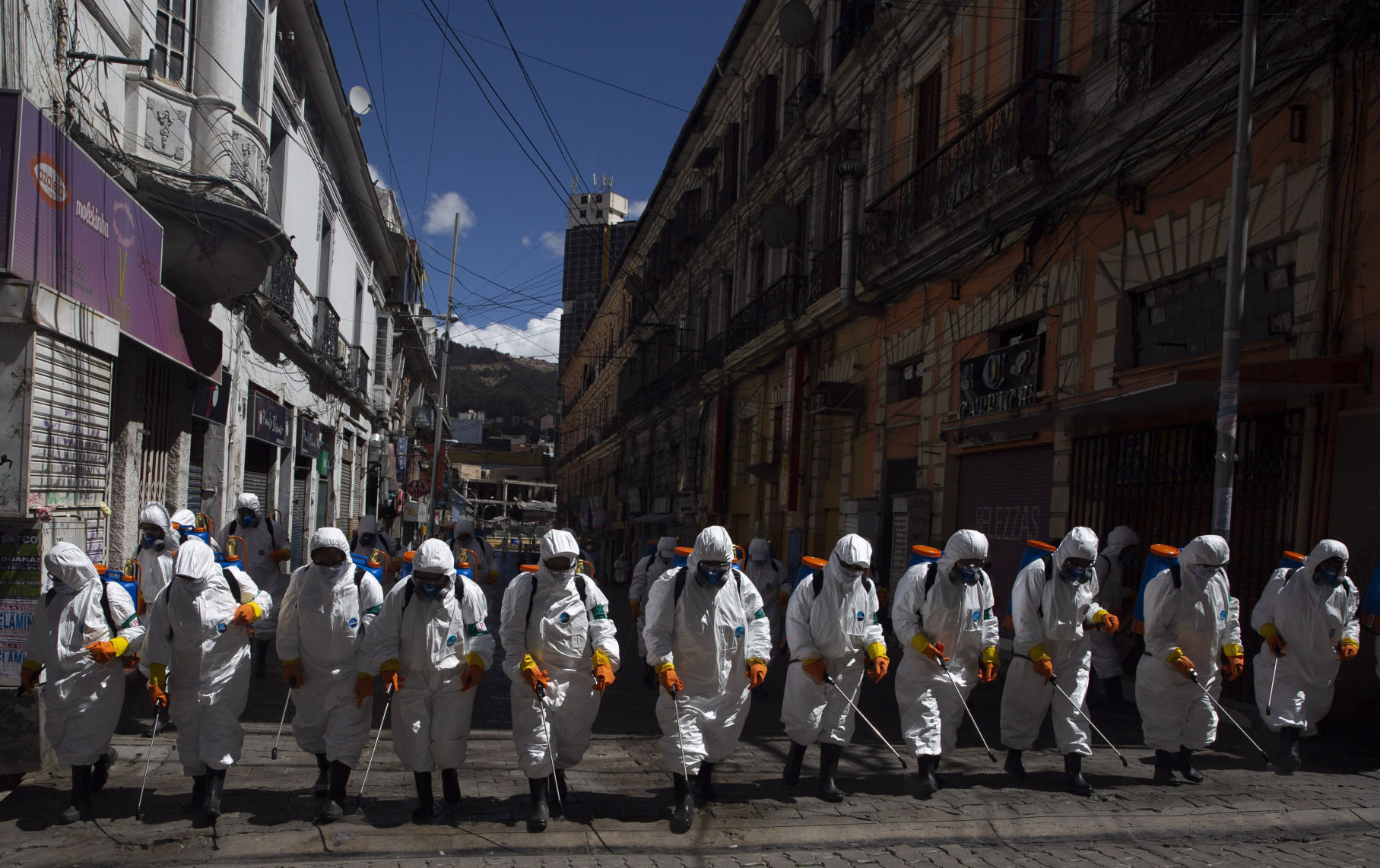 APTOPIX Virus Outbreak Bolivia